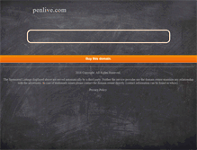 Tablet Screenshot of penlive.com